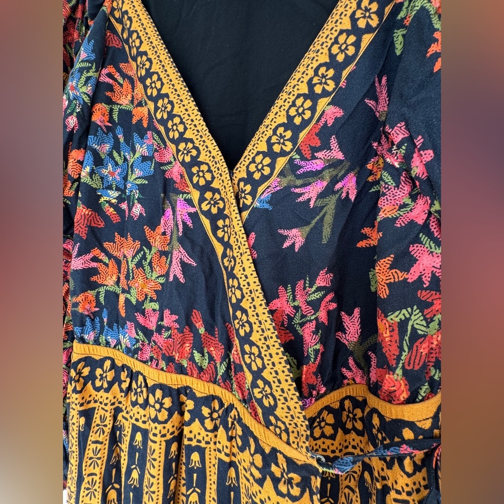 Farm Rio Anthropologie Side-Slit Maxi Dress - Picture 9 of 14